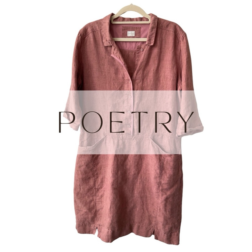 Poetry Women's Mini Dress in Dusty Rose